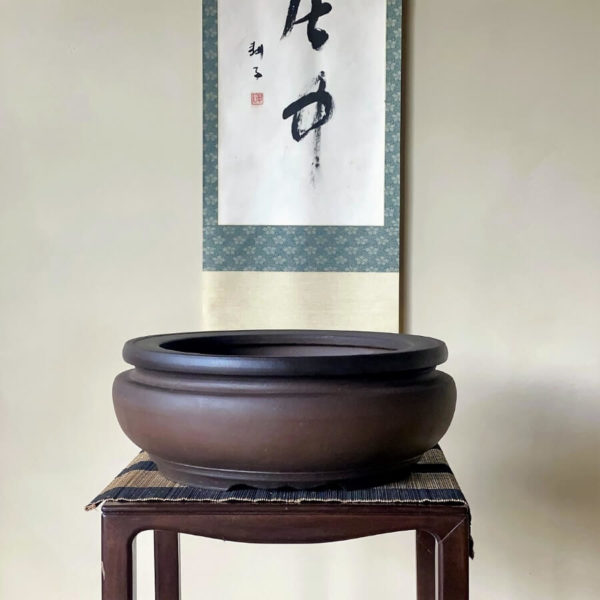Handmade Round Bonsai Pot