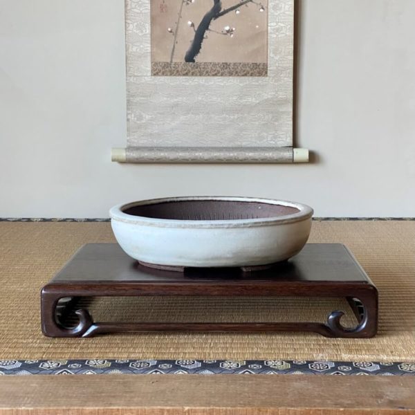 Handmade Oval  Bonsai Pot